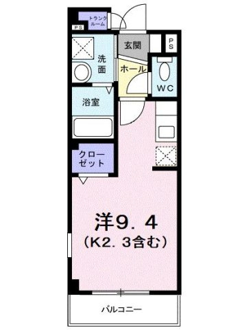 ジュネス飛田給の間取り