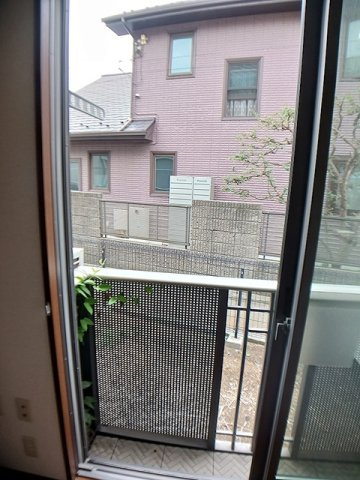 メルベーユＢのバルコニー