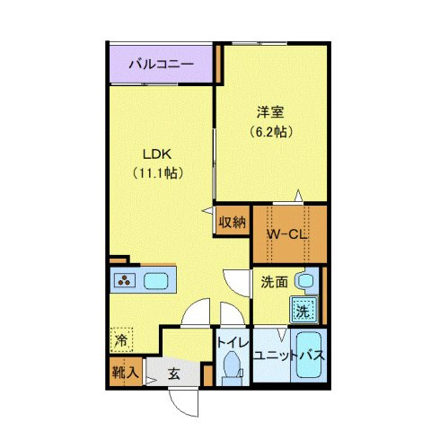 リバービュー打越の間取り