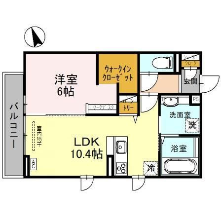 ルミナス磯部町の間取り