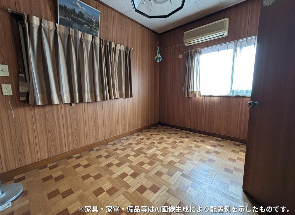 栃木市大平町富田　B棟　中古戸建の洋室