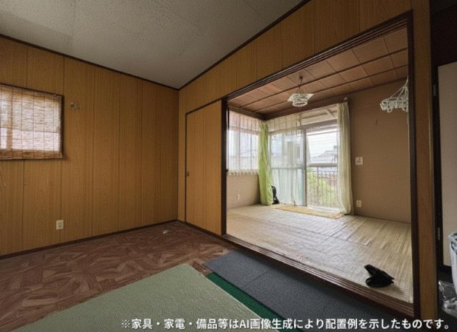 栃木市大平町富田　A棟　中古戸建の洋室