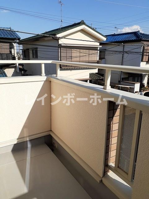 フォンターナⅡのバルコニー