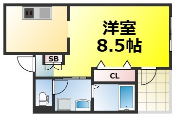 【間取り】 | CITY SPIRE難波サウスタワー 仲介手数料無料