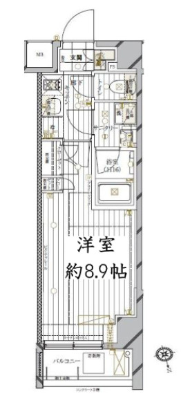 レガリス品川南大井Ⅱ