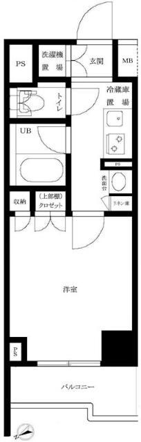 ルーブル仲六郷壱番館の間取り
