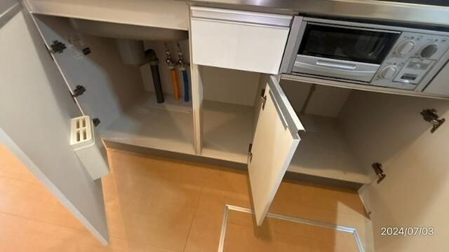 ココナッツ・コートのキッチン
