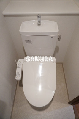 【トイレ】 | ROYAL佃野 | 落ち着いた色調のトイレです♪