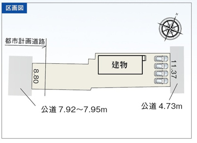 【区画図】 | 菊川市下平川 4期 新築一戸建て | 区画図です