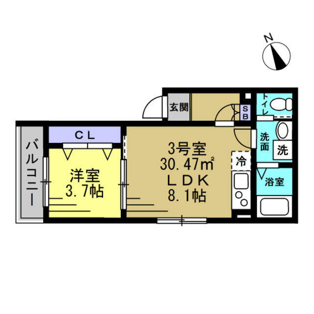 Ｌａｖａｇｅ　上本郷の間取り