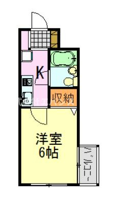 【間取り】 | ジュネパレス千葉第32