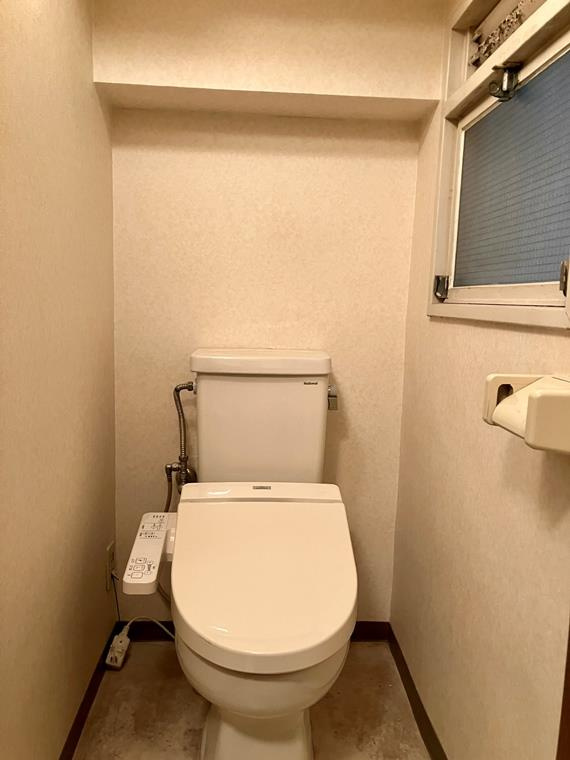麻布十番中央マンションのトイレ