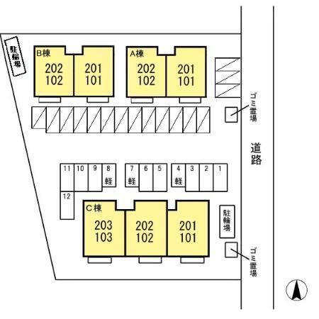 セジュール２１　C棟のその他