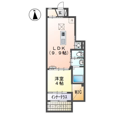 ＧＮＯ．１　 四方良の間取り