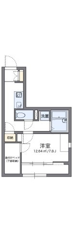 レオパレス大樹の間取り