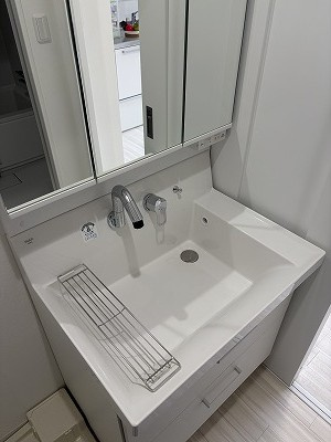 ハピネス三宿の洗面所