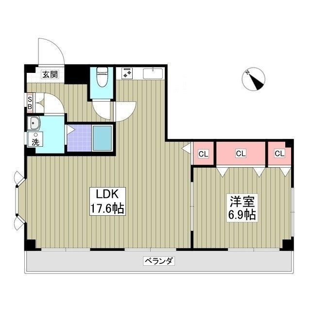 キャッスル東京の間取り