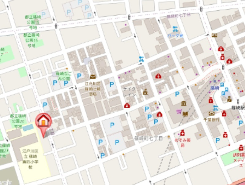 エスポワール弐番館の地図