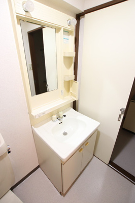 洗面台です！