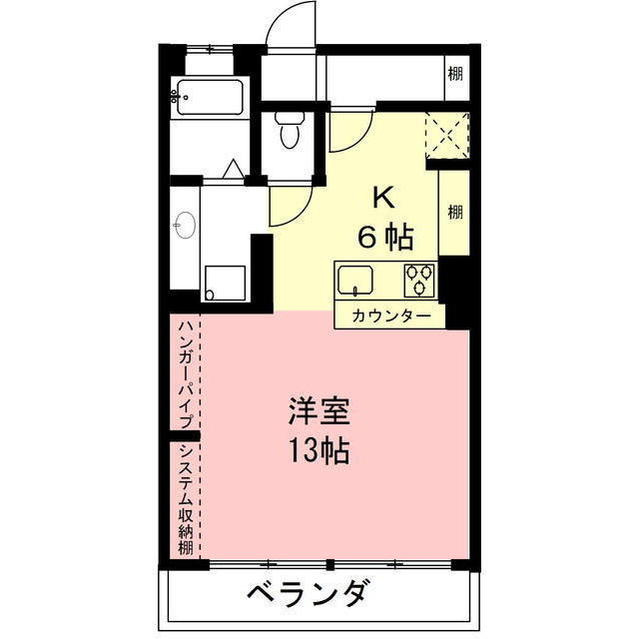 今嶺ビルの間取り