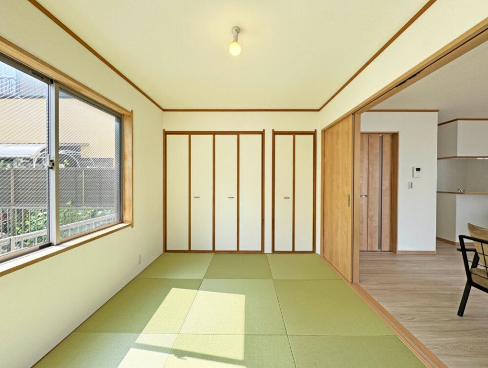 茅ヶ崎市円蔵　中古戸建の和室|い草の香りが落ち着く素敵な和室です