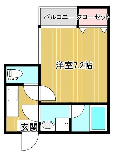 カームヴィル御船の間取り