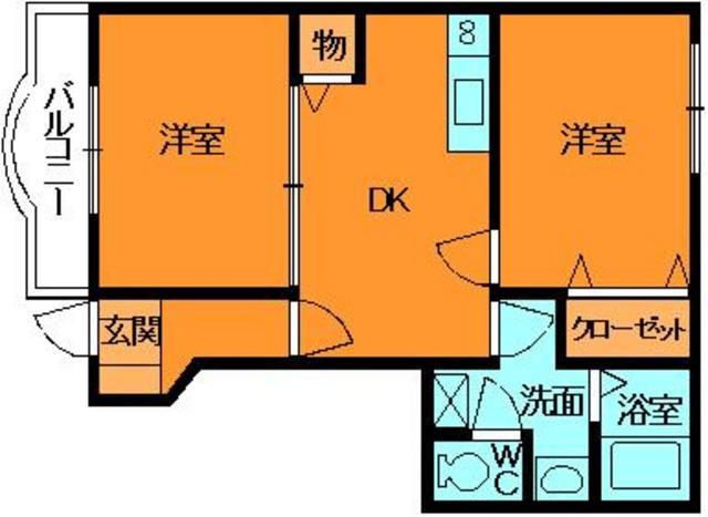 アサテラス1の間取り