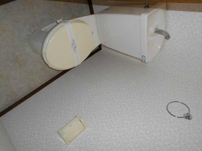 【トイレ】 | サンシャインハイツ草加 | 写真は同タイプの別のお部屋のものです。