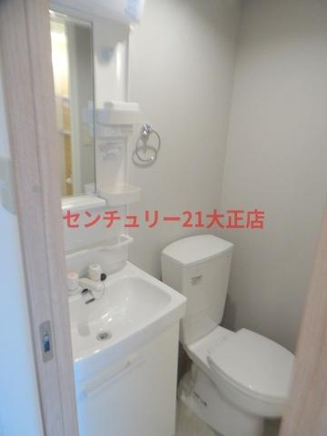 フィエンテ泉尾の洗面所