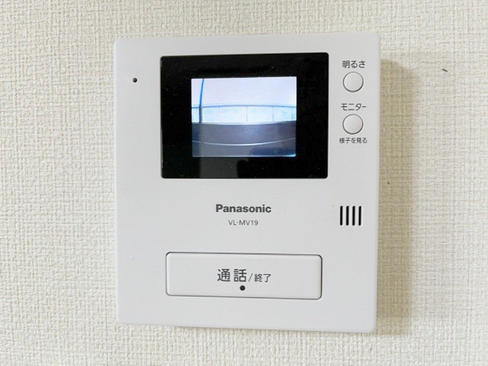 安松ハイツⅡのセキュリティ|※他号室写真です