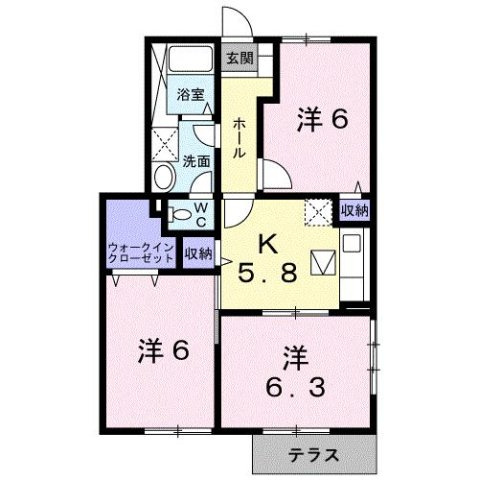 【間取り】 | ジェントリーⅢ