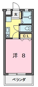 ティエリア豊田の間取り