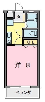ティエリア豊田の間取り