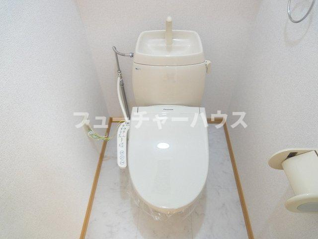 メゾンプルミエールⅢのトイレ|シンプルで使いやすいトイレです