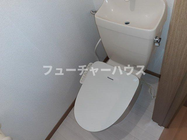 レフィナードＫ　Ⅰのトイレ|落ち着いたトイレです