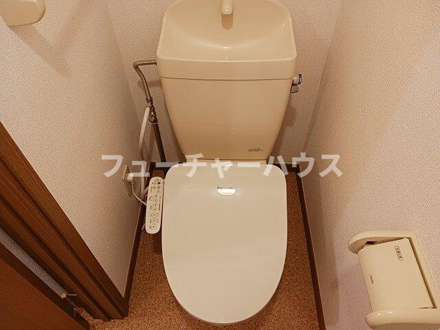 プライマルシティ　Ⅱのトイレ|ゆったりとした空間のトイレです