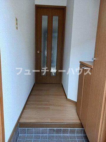 サンパティークＫの玄関|落ち着いた玄関です