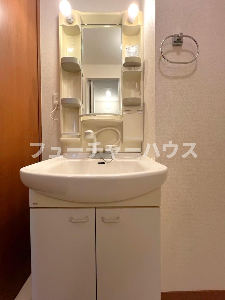 サンビレッジマスイ　Bの洗面所|※B101号室の画像です