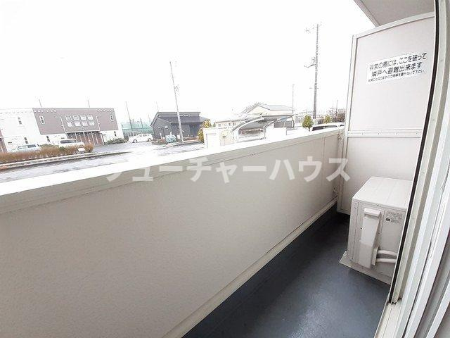 マタザメゾンのバルコニー|バルコニー付きです
