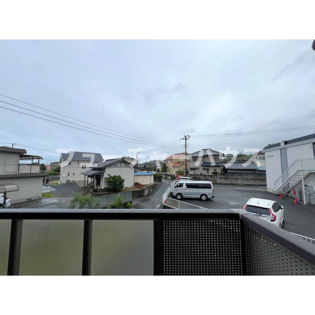 サンプラザＣの展望|※202号室の画像です