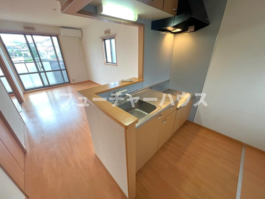 サンプラザＣのキッチン|※202号室の画像です