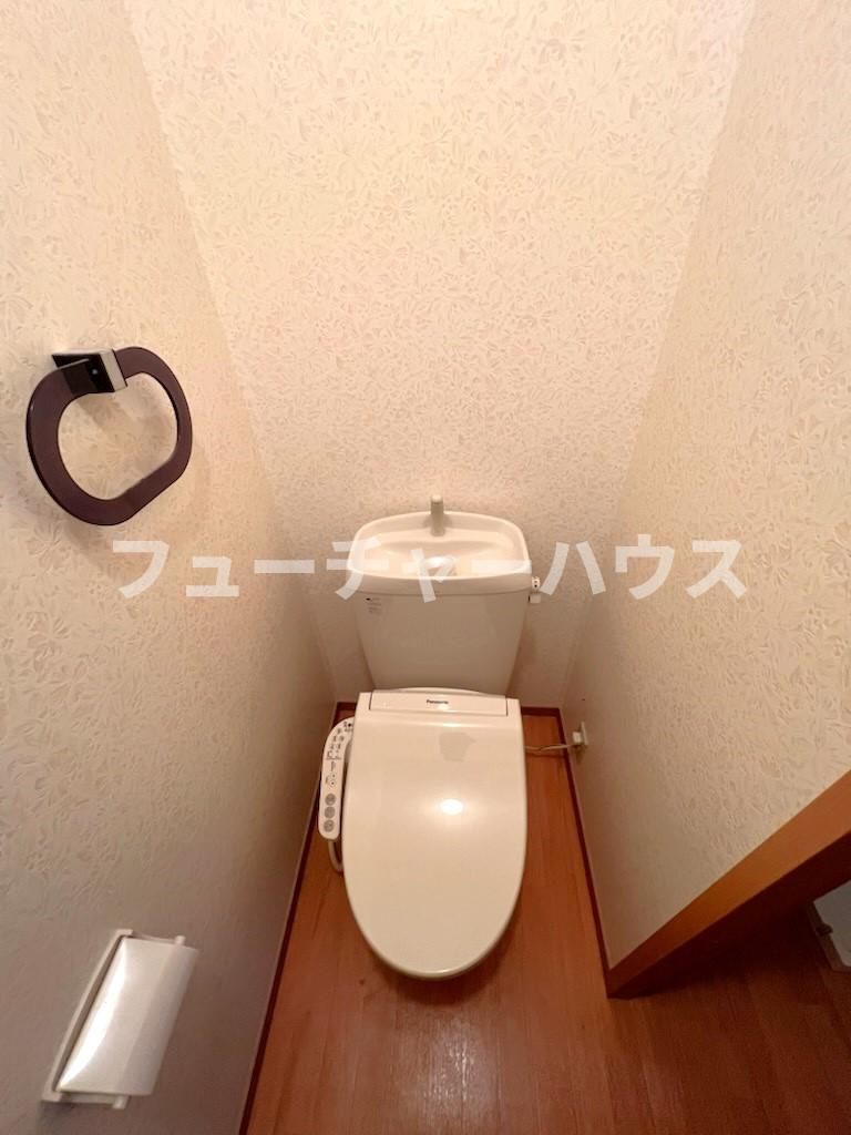 サンプラザＣのトイレ|※202号室の画像です