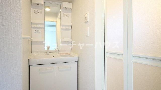 フレシールの洗面所|スペースが確保できる洗面所です