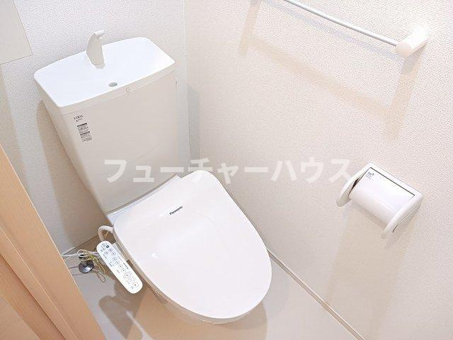 エスポワール　Ａのトイレ|清潔感のあるトイレです