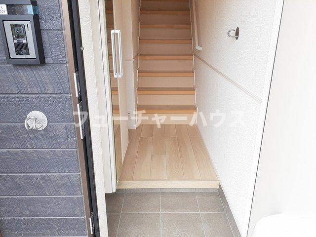 メゾン・ド・フレーシュＡの玄関|毎日通る玄関はこちらです