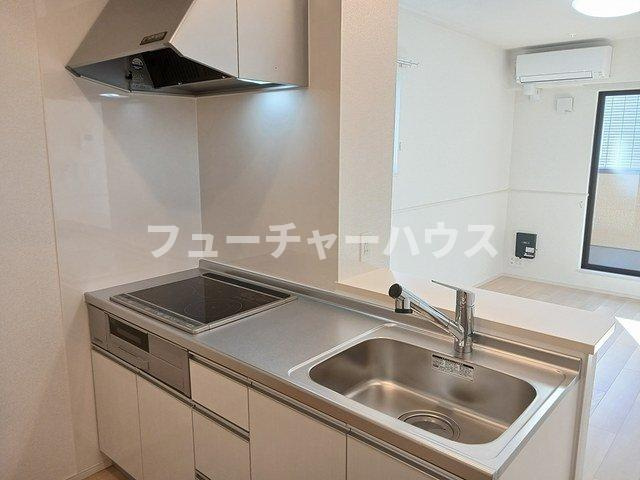 アンソレイユのキッチン|お料理しやすいキッチンです