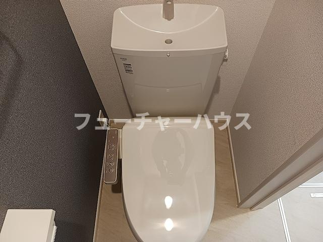 ミントヒルズのトイレ|落ち着いたトイレです