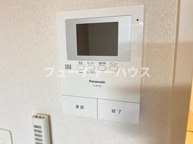 アリエッタ　コート　Ｂのセキュリティ|カメラ付インターホン