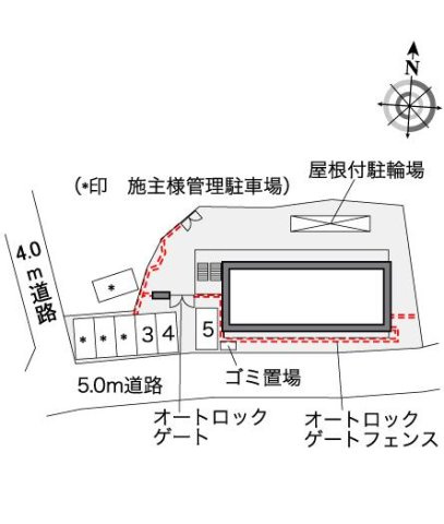 レオパレスカサデルソルⅢのその他