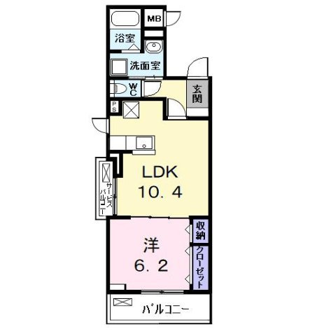 Ｍ．Ｙ　トヨクニの間取り